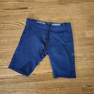 Rabbit Speedsters Men's Small Half Tights Blue